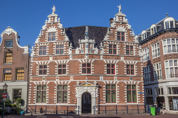 Old house in the historical center of Hoorn