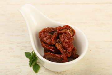 Dried tomato in olive oil