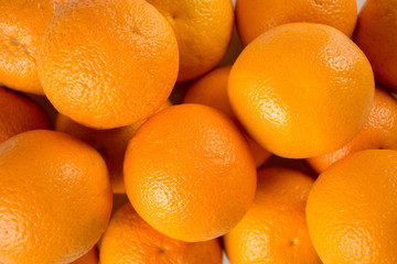 Big pile of oranges