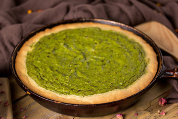Still life - avocado pie