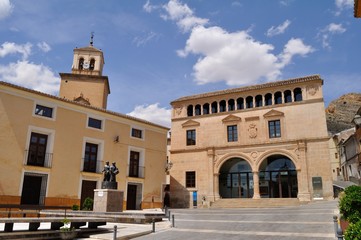 Obraz premium Plaza de Arriba en Jumilla
