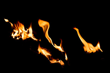Fire surface,Fire Texture - 145698538