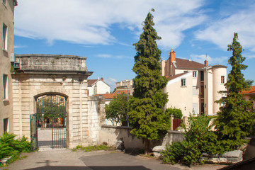 Fototapeta na wymiar Francia-Lione-La città vecchia