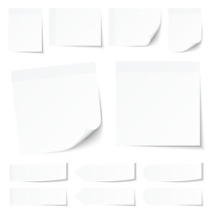White Stick Notes Collection