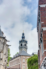 Belfry of Mons in Belgium.