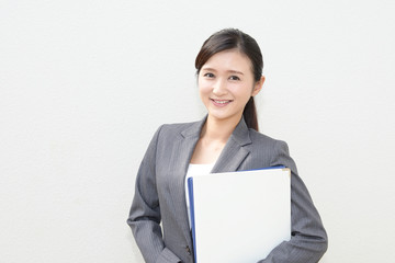 笑顔のビジネスウーマン