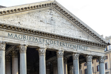 Fototapeta premium pantheon in Rome, Italy