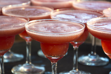 Watermelon Martinis at a Party in Goa