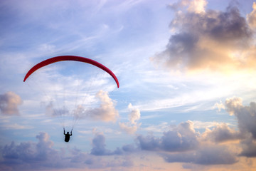 parachute at phuket thailand