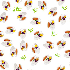 illustration of tea cup
