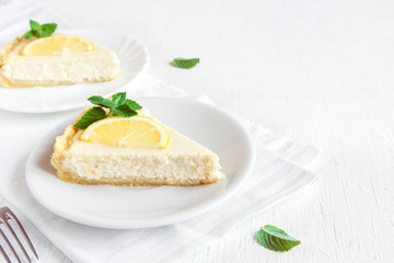 lemon cheesecake