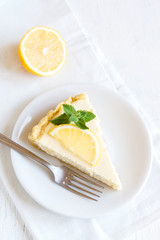 lemon cheesecake