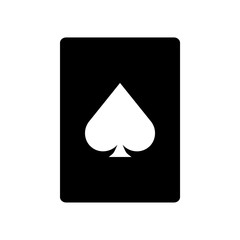 Card ace icon.