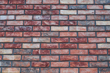 Traditional brick wall for background and texture.