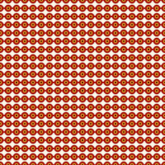 Seamless pattern with repeated horizontal lines and circles. Strings of beads motif. Geometric abstract background.