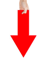 Arrow to Down Direction