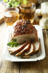 Beer braised pork