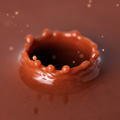 Natural Cocoa Splash Close- up