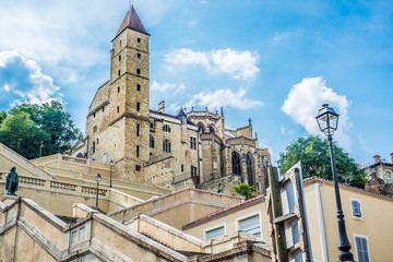 Sainte Marie Church in Gers, Southern France.