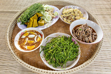 Traditional Northern Thai Food