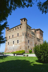 Fototapeta na wymiar Grinzane Cavour, Castello, Piemonte, Italia, Italy