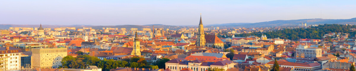 Cluj Napoka overlooking, Romania