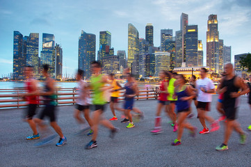 Running in Singapore