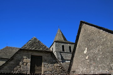 Fototapeta na wymiar Eglise de La Chapelle-Saint-Géraud.(Corrèze)