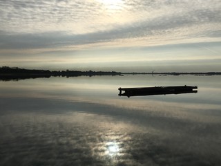 early morning portsmouth harbour