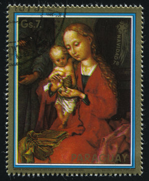 Holy Family by Schongauer