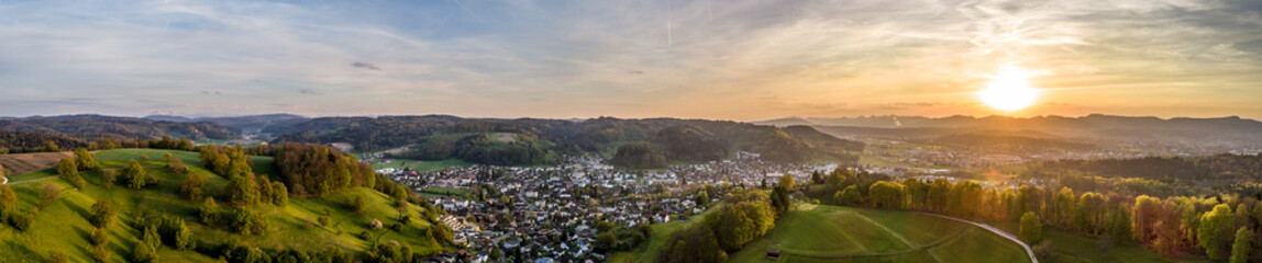 Panorama Sunset Gränichen