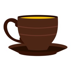 Cup icon isolated