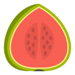 Watermelon icon isolated