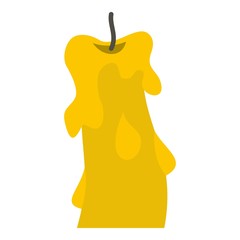  Candle icon isolated