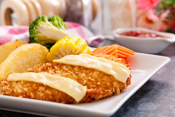 Crispy fried fish