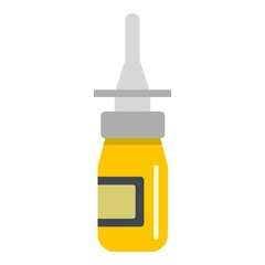 Nasal drops icon isolated