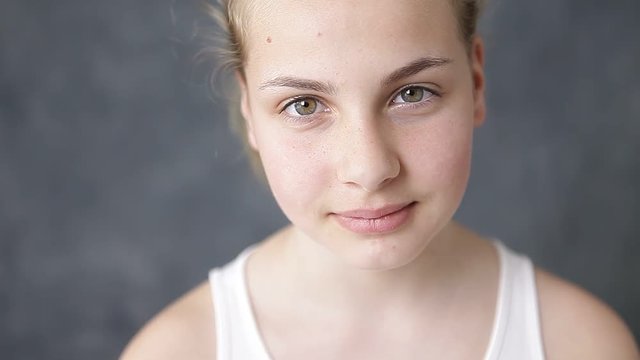 portrait of a young girl