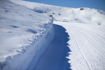 Obraz premium Mountain snow