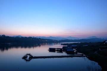 Daybreak on the river