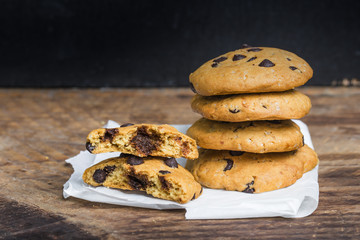 Chocolate cookies, cookies