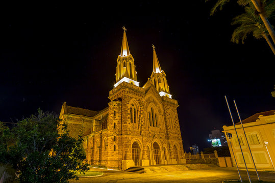 Sao Domingos church. Uberaba, Minas Grerais - Brazil