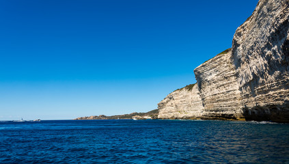 Fototapeta na wymiar Bonifacio city, Corsica