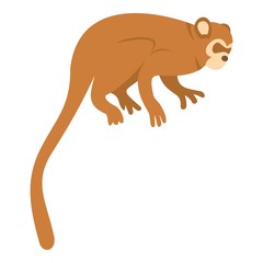 Monkey icon isolated