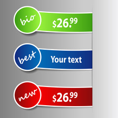  Multicolored Stickers Template 