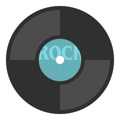 Fototapeta na wymiar Vinyl icon isolated