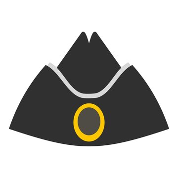 Forage cap icon isolated