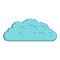 Autumn cloud icon isolated