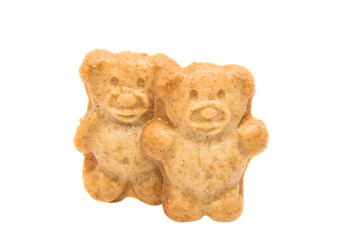Biscuit teddy bear