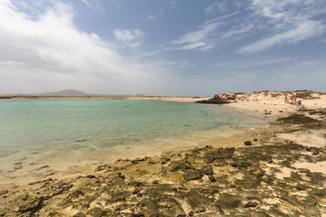 Isla de Lobos Beach, Fuerteventura, Spain