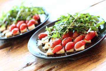 feta tomaten rucola I